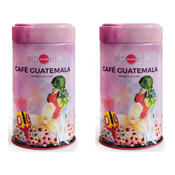Alpont Gourmet Café Guatemala Molido 250 Gramos 2 Piezas