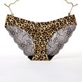 thumbnail image 1 of TrowBridge-bragas sexys para mujer, ropa interior de encaje de satén de seda, lencería hueca, agradable para la piel, calzoncillos cómodos, 1 of 4