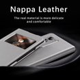 thumbnail image 2 of MonsDirect for 7.6 inch Samsung Galaxy Z Fold 2 5G 2020 Case, Nappa Leather with Flip Folding Magnetic Face Cover, Window Design with Hidden Kickstand Full Protective for Galaxy Z Fold 2, White, 2 of 7