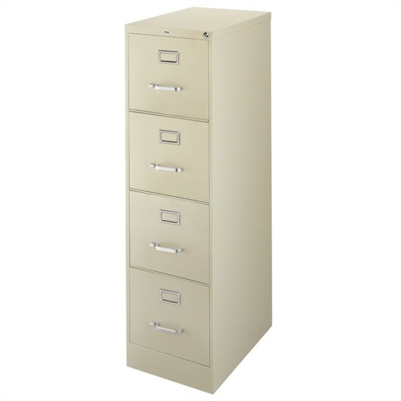 2 Piece Value Pack 4 Drawer in Putty and Black 2 Drawer Filing Cabinet - image 2 of 3