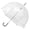 Clear Grey Handle - 1Pk, variant on Adult Bubble Umbrella with Dome Canopy and Lightweight Wind and Rain Protection
