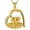 01-Gold Elephant with 2 Cubs, variant on Heart Locket Necklace That Holds 2 Picture 925 Sterling Silver Elephant Locket Heart Necklace with 2 Cubs Memorial Jewelry Gifts for Women Mom