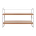 thumbnail image 2 of YOYTOO Desk Shelf Organizer, 2 Tier Desktop Organizers Storage Shelves Tabletop Bookshelf for Home Office, 2 of 9