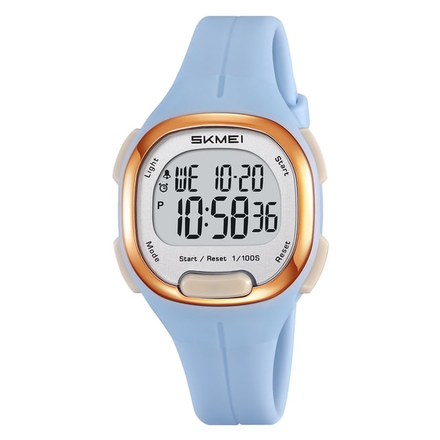 Tauxra Montre Numérique Extérieure pour Hommes Étanche Résistante aux Chocs pour Randonnée Camping Course Natation