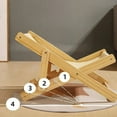 thumbnail image 2 of Adjustable Cat Lounger Wood Cat Recliner Cat Chair Cat Bed Sisal Canvas Coldable Pet Lounger Breathable Solid Wood Leisure Puppy Bed, 2 of 10