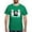 Kelly Green, variant on - Lickity Splits Logo 4 Dark T Shirt Design Front Ce - Men's Classic Graphic Cotton T-Shirt