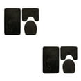 thumbnail image 4 of relayinert 3pack/lot Bathroom Rug Sets Easy To Install Waterproof Anti-slip Multi-functional Comfortable PJ210831-A004 2Set, 4 of 6