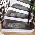 thumbnail image 1 of Ottomanson Ottohome Collection Non-Slip Rubberback Leaves Design Indoor Rug/ Mat, 1 of 7