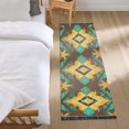 thumbnail image 3 of Yayeee Runner Rug for Bedroom 2'x6' Machine Washable Hallway Non Slip Mat, Geometric Patterns, 3 of 8
