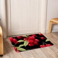 thumbnail image 6 of Cherry Polyester Non-Slip Machine Washable Office Rug Door Rug Floor Mats, 6 of 6
