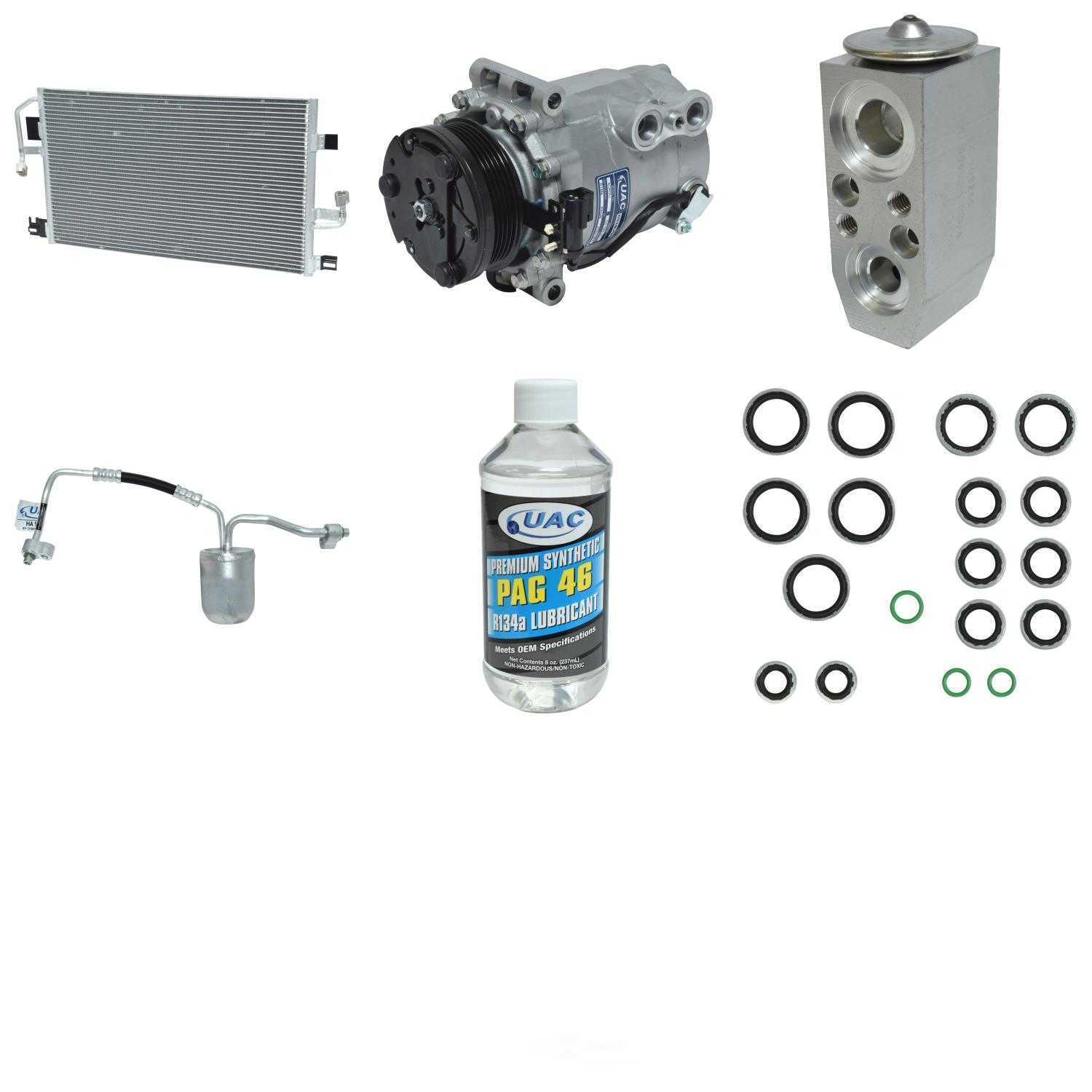 A/C Compressor and Component Kit -- Compressor-Condenser Replacement Kit Fits select: 2004-2005 SATURN VUE