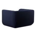 thumbnail image 5 of Moe's Home Collection Rosy Lounge Chair Deep Blue Fabric Chairs, 5 of 6