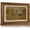 Abstract Horse, variant on Vintage Carved Gold Frame Canvas Wall Art 3D Textured Abstract Mountain Relief Painting Picture Wall Decor Watercolor Boho Iandscape Poster Print Artwork for Living Room Bedroom Home Decoration