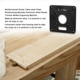 thumbnail image 4 of Multifunctional router workbench insert plate woodworking workbench aluminum woodworking router trimming machine model engraving machine, 4 of 8