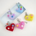 thumbnail image 3 of SIEYIO Heart Keychain Sweet Cute Bowknot Pendant Ornament Keyring Backpack Decoration, 3 of 8