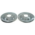 thumbnail image 2 of Power Stop Rear Pair of Drilled and Slotted Brake Rotors AR85209XPR, 2 of 4