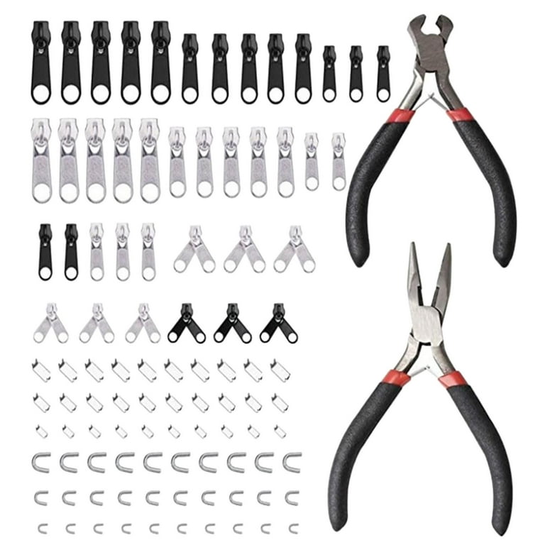 Zipper Repair Kits And Individual Zipper Parts For Zipper Slider Repla
