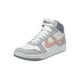 thumbnail image 1 of Tenis Tipo Bota Panam Mujer Moda Casual Urbano Tipo Piel Blanco Detalle Rosa 126D1Q blanco 25.. Panam  126D1Q, 1 of 2