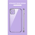 thumbnail image 5 of Case for iPhone Case Apple Series Silicone Soft Shell Electroplating Straight Xs Max Se All-inclusive Transparent Protective Case., 5 of 21