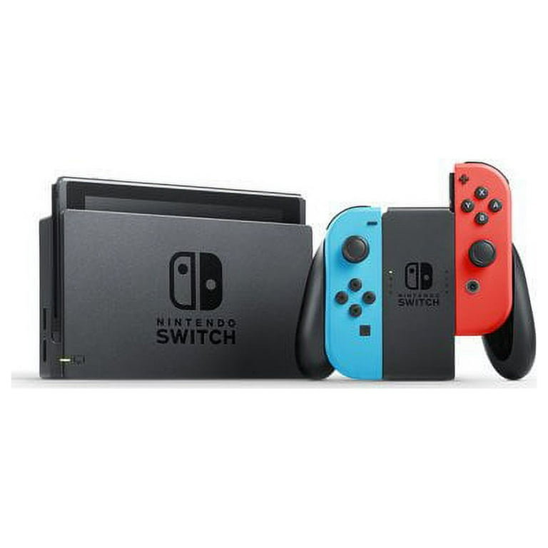 Nintendo Switch Joy-con Neon Blue/red + Mario Kart 8 Deluxe + 3 Month Online Bundle : Target