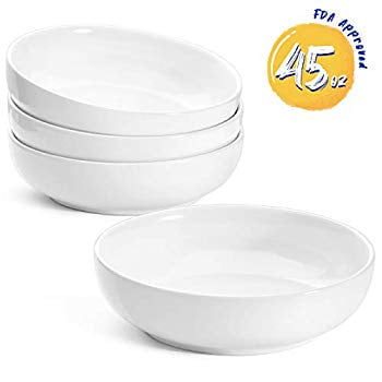 white serving bowl set