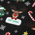 thumbnail image 3 of DDAPJ pyju Mens Christmas Shirt 2024 Clearance,Reindeer Graphic Long Sleeve Button Down Dress Shirt Funny Cute Santa Printed Casual Party Shirts, 3 of 5