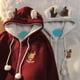 thumbnail image 5 of Sudadera con capucha de terciopelo de alce de Navidad de gran tamaño Harajuku para hombres y mujeres, sudaderas con capucha Kawaii, ropa de otoño e invierno, 5 of 5