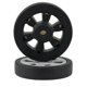 thumbnail image 5 of 8X Luggage Accessories Wheels Aircraft Suitcase Pulley Rollers Mute Wheel Wear-Resistant Parts Repair 55X12Mm, 5 of 5
