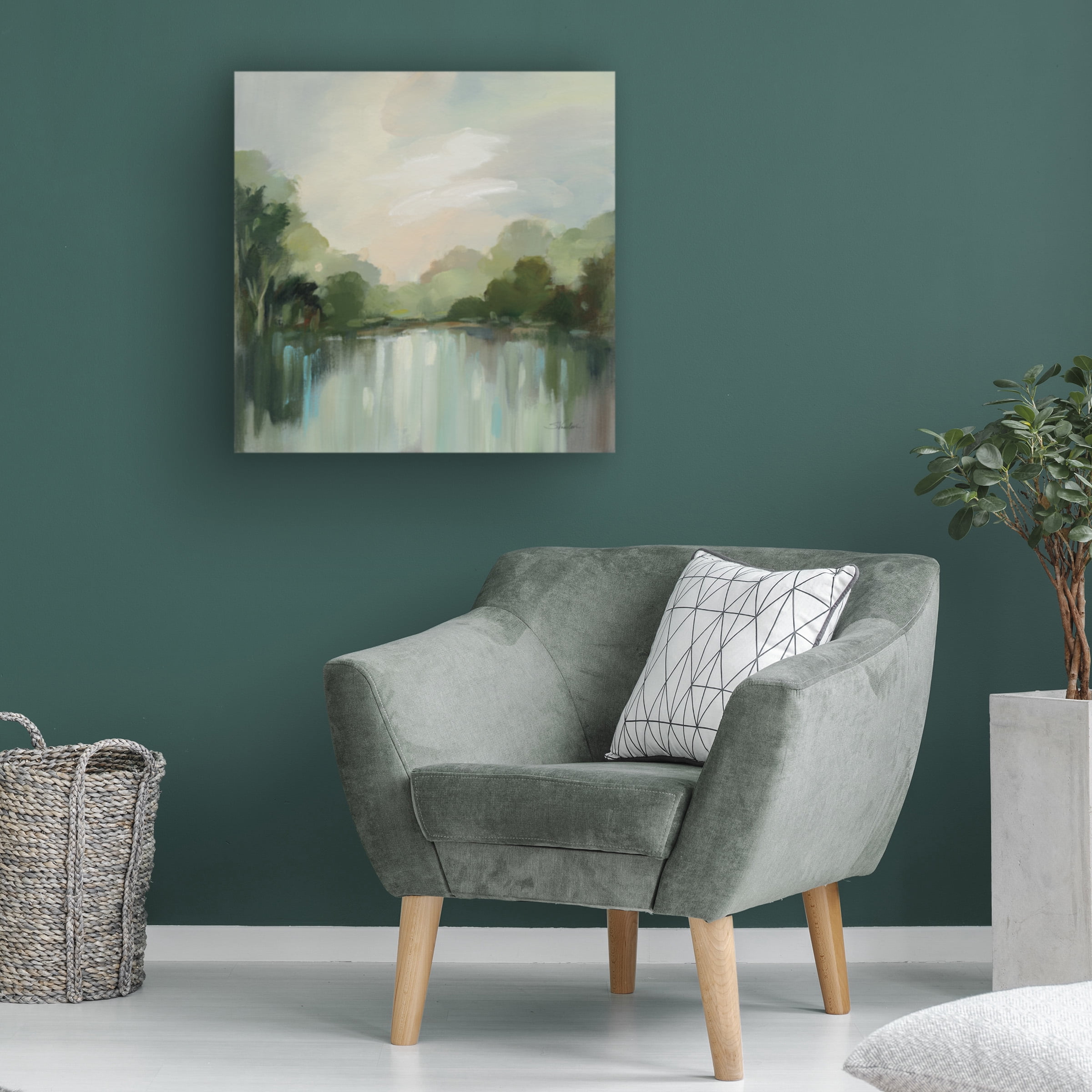 Silvia Vassileva 'Cool Spring Day' Canvas Art