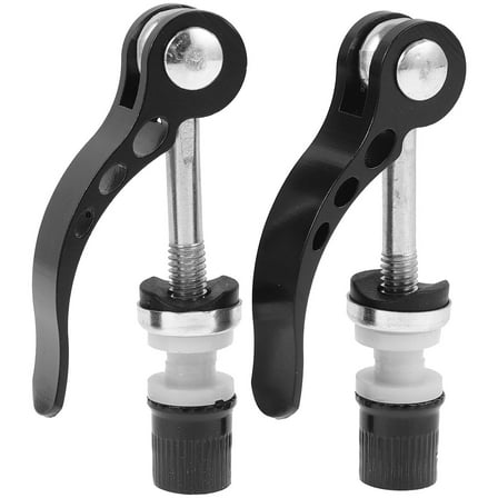 MUSEYA 2Pcs Quick Release Bike Seatpost Collar Steel Assorted Color Cyclists