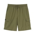 thumbnail image 5 of Karoyedx Pants for Kids Toddler Boys Athletic Basketball Shorts Baby Boy Soccer Shorts Summer Clothes AG Size,9-10 Years, 5 of 9