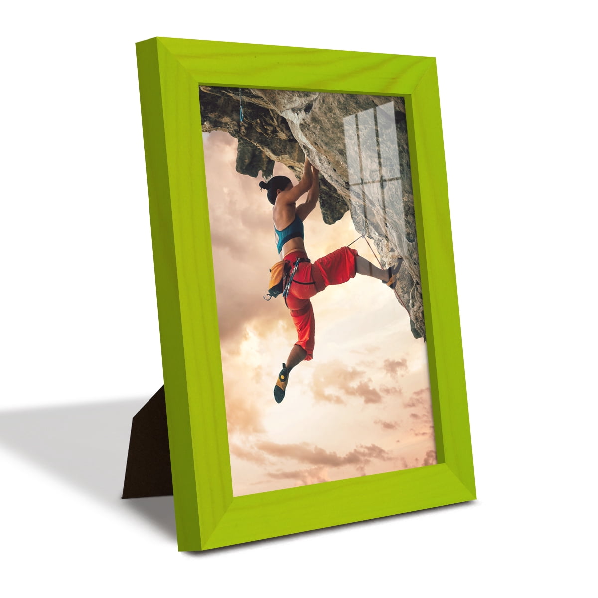 6x8 Wood Grain Picture Frame - Avocado