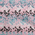 thumbnail image 1 of oneOone Rayon Light Pink Fabric Geometric Sewing Craft Projects Fabric Prints By Yard 56 Inch Wide-2D, 1 of 8
