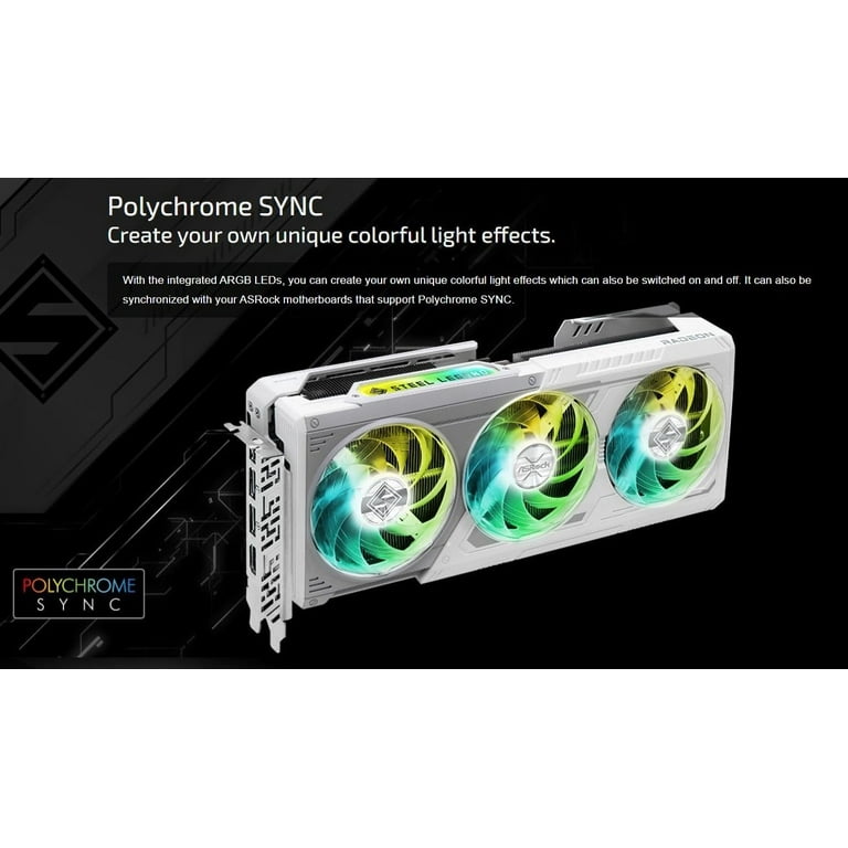 新品ASRock RadeonRX9070 XT steel Leged Amazon.com: ASRock Radeon RX 9070 XT Steel Legend 16GB GDDR6