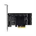 thumbnail image 1 of Carte Contrôleur PCIE SATA 3.0 10 Ports PCI Express SATA3, 1 of 5