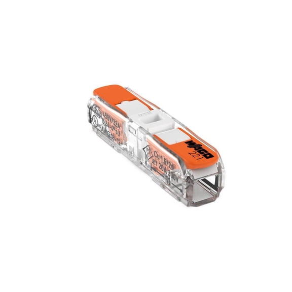 Wago 221-2401 Inline Splicing Connector 10 Pk