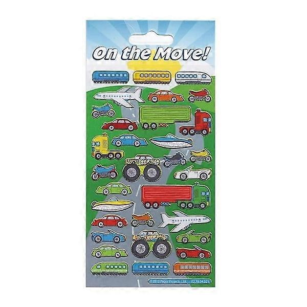 Paper Projects On The Move Reusable Sparkle Stickers One Size Multicoloured
