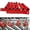 red, variant on Spark Plug Wire Boots Thermal Protection Insulator Sleeve, 1200 Degree Heat shield Cover Wrap 6 inch for Car Truck 8PCS(red)