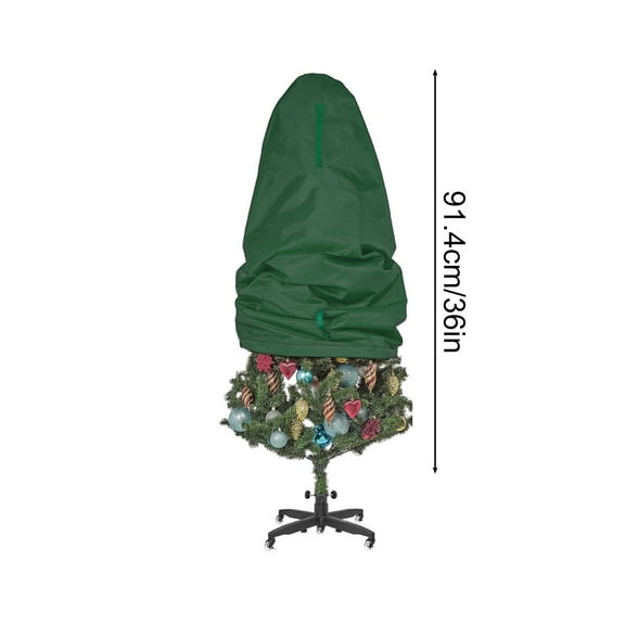 FYHALE Christmas Tree Storage Bag 9Ft Upright Christmas Tree Bag Extra Large Tree Bag for 9Ft Christmas Tree Storage Christmas Tree Dust Proof Cover with Zipper & Drawstring