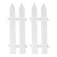 thumbnail image 1 of KNFATEQVEDG Canada Day Christmas Tree Belt White Picket Fenceside Frame 4.6 X 12 Inch Mini Decorative Fence My Items, 1 of 1
