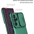 thumbnail image 5 of for Samsung Galaxy Note 20 Ultra 5G Case with Slide Camera Cover,  Silicone TPU Bumper Tough PC Cover with Kickstand, Military Shockproof Protective Phone Case for Galaxy Note 20 Ultra 5G Green, 5 of 14