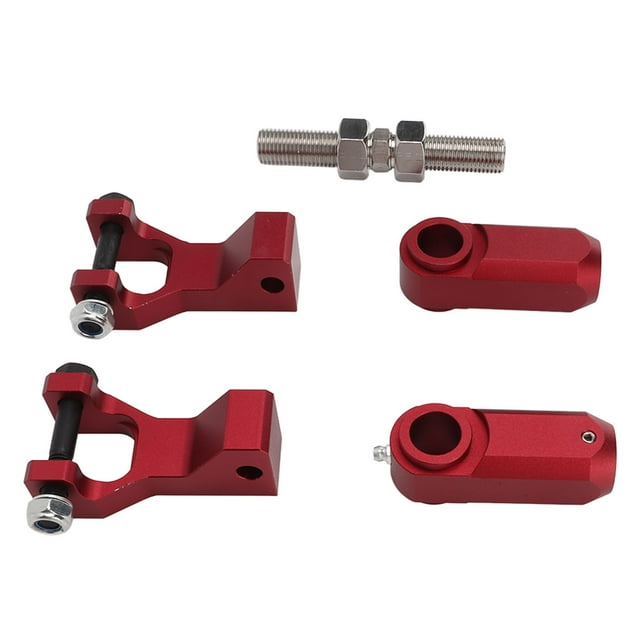 ATV Drop Links, Front Rear Lowering Kit Aluminium Alloy Comfortable For Automotive Red