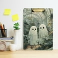 thumbnail image 2 of FORMRS Acrylic Clipboard with Low Profile Clip Standard A4 Letter Size, 12.5" x 9", Ghosts Playing in A Garden, 2 of 8