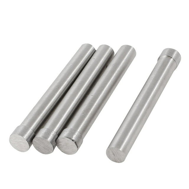Herramienta de perforación de acero aleado de 7.5 mm x 60 mm, barra, gris, 4 piezas