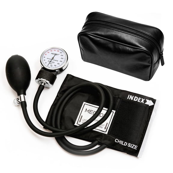 LotFancy Aneroid Sphygmomanometer, Pediatric Manual Blood Pressure BP Cuff for Child, 7.2"-10.5"