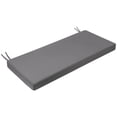 thumbnail image 6 of Waterproof Sauna Seat Cushion, Heat Insulation Sauna Mat, High-Density Pad with Removable Zipper Cover & Straps, Outdoor Bench Cushion, 42.1x18.1x3.1", Dark Gray, 6 of 7