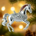 thumbnail image 5 of Christmas Ornament Horse Christmas Ornament 2025, Horse Ornaments for Christmas Tree, Horse Gifts for Women, Girls Horse Gifts for Horse Lovers (G), 5 of 8