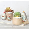 thumbnail image 4 of PENGXIANG RubrumRosa Home Garden Office Desktop Decoration  Cute Cartoon Animals Designed Flower Pot/Plant Pots/Planter/Container (Plants Not Included) YJ, 4 of 8
