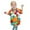 Y216-Orange, variant on PRfgtbd Cute Boys Shirts Tops Kids Art Smock With Sleeves Painting Apron For Children Boys Girls Craft Protective Coverall With Pocket Daily Casual Blouses