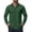 Green, variant on Mens Casual Dress Shirt Wrinkle Free Long Sleeve Soft Button Down Business Dress Shirts Party Wedding
